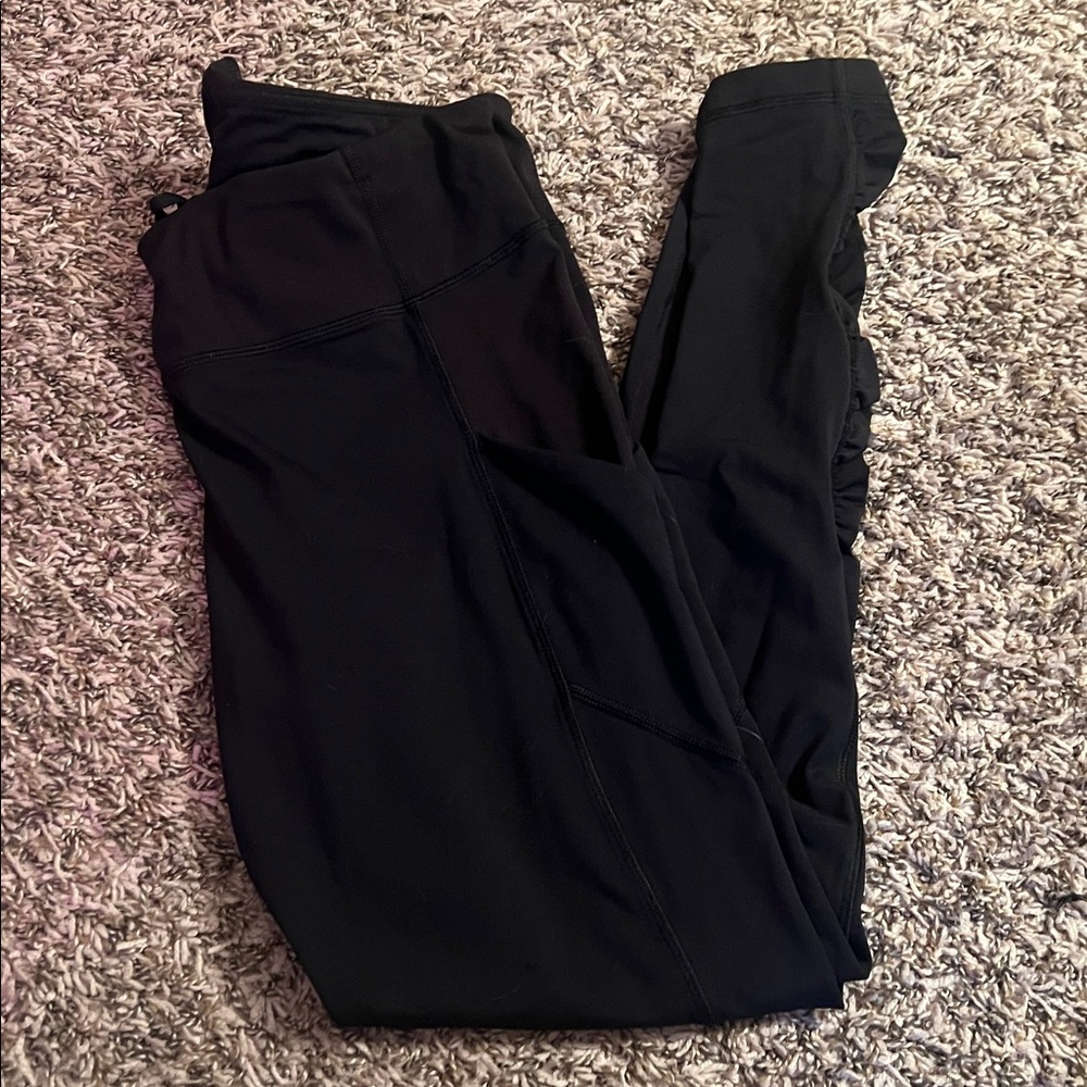 lululemon athletica Black Women's Running Leggings with Logo